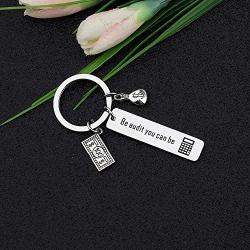 CYTING Accountant Gift Be Audit You Can Be Calculator Keychain Accounting Jewelry CPA Graduation Gift Auditor Bookkeeper Banker Gift