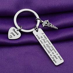 PENQI Surgical Tech Keychain Surgery Tech Jewelry A Truly Great Surgeon is Hard to Find Difficult to Part with Keychain Technologist Thank You Appreciation Gift