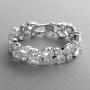 Mariell Silver Petite Length 6 1/2'' Wedding Bracelet with Bold CZ Mosaic for Brides and Bridesmaids
