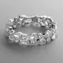Mariell Silver Petite Length 6 1/2'' Wedding Bracelet with Bold CZ Mosaic for Brides and Bridesmaids Mariell Silver Petite Length 6 1/2'' Wedding Bracelet with Bold CZ Mosaic for Brides and Bridesmaids