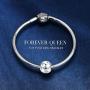 FOREVER QUEEN Zodiac Star Sign 925 Sterling Silver Bead Charm Fits Pandora Bracelets 12 Constellations Charm Compatible with Pandora Bracelet,Womens Jewellery Gift with Box