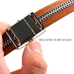 FORCEHOLD Genuine Leather Chokers Necklaces Zipper Design Bracelet Necklace Collar Dual Use