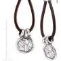Silpada Medallion Drop Earrings in Sterling Silver & Leather Silpada Medallion Drop Earrings in Sterling Silver & Leather