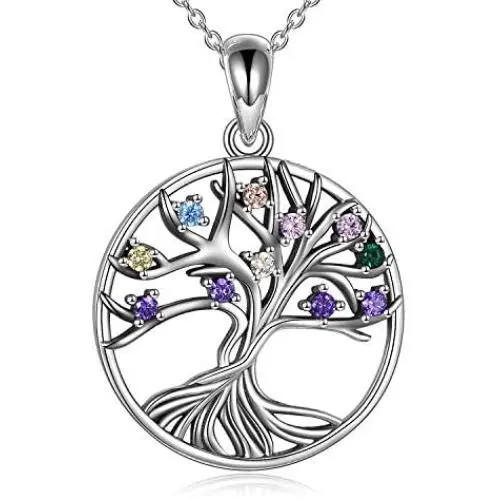 YFN Tree of Life Necklace Sterling Silver YFN Tree of Life Necklace Sterling Silver