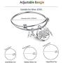 lauhonmin Cousin Bangle Bracelets for Women Men Boy Girl Cousin to Cousin Will Always be a Couple of Nuts Off Family Tree