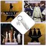 G-Ahora Hamilton Quote Keychain Im Not Throwing Away My Shot Broadway Musical Hamilton Bracelets Inspired Lyrics Jewelry for Her
