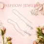 S925 Sterling Silver Faith Hope Love Cross Lifeline Heart Drop Dangle Earrings Christian Jewelry Gifts for Women Teen Girls