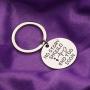 SEIRAA Suicide Awareness Gift Semicolon Jewelry No Story Should End Too Soon Keychain Suicide Prevention Gift Mental Health Jewelry