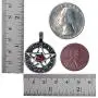 Wicca Wiccan Pagan Jewelry Celtic Pentacle Pentagram Star Red Crystal Gem Pewter Pendant Necklace Protection Amulet Wealth Money Good Fortune Luck Lucky Charm Talisman Medallion w silver ball chain Wicca Wiccan Pagan Jewelry Celtic Pentacle Pentagram Star Red Crystal Gem Pewter Pendant Necklace Protection Amulet Wealth Money Good Fortune Luck Lucky Charm Talisman Medallion w silver ball chain