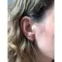 14k Gold Hoop Earrings, (0.6'' Diameter) 14k Gold Hoop Earrings, (0.6'' Diameter)