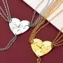 FaithHeart BFF Puzzle Stitching Necklace 2/3/4/5/6/7/8 Pcs Stainless Steel Personalized Name Heart Pendants Family Love Jewelry Free Engrave Friendship Forever Necklaces Set with Delicate Packaging FaithHeart BFF Puzzle Stitching Necklace 2/3/4/5/6/7/8 Pcs Stainless Steel Personalized Name Heart Pendants Family Love Jewelry Free Engrave Friendship Forever Necklaces Set with Delicate Packaging