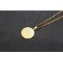 PJ Jewelry The Seal of The Seven Archangels Medallion Pendant Stainless Steel Occult Amulet Necklace with 24'' Chain