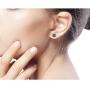 NOVICA .925 Sterling Silver Flower Stud Earrings Sunflower Love