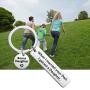HOLLP Wedding Jewelry Stepdaughter Gift When I Married Your Dad I Gained A Daughter Keychain Bonus Daughter Gift from Stepmom
