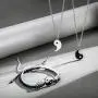 Hicarer Yin Yang Friend or Couple Bracelet with Necklace Set, 2 Pieces Matching Yin Yang Adjustable Cord Bracelet, 2 Pieces Yin Yang Couple Pendant Necklace Chain for Friendship Boyfriend Girlfriend Hicarer Yin Yang Friend or Couple Bracelet with Necklace Set, 2 Pieces Matching Yin Yang Adjustable Cord Bracelet, 2 Pieces Yin Yang Couple Pendant Necklace Chain for Friendship Boyfriend Girlfriend