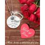 Necklace For Mom - Home Is Wherever You Are Heart Love Mothers Day Jewelry Mother Sterling Silver Pendant Necklace