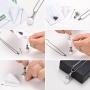 Stainless Steel Circle Cremation Pendant Memorial Necklace Ashes Holder Urn Keepsake