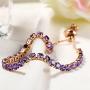 Mad ink Gold Silver Plated Cubic Zirconia Adjustable Classic Tennis Bracelet for Women Girls