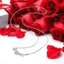 DESIMTION Infinity Necklaces for Women,925 Sterling Silver Infinity Rose Necklace,Infinity Heart Necklace  Birthday for Women Girls