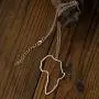 1 Set Big African Map Pendant Necklace Ethnic Ornaments Drop Dangle Earrings Exaggerate Gold Silver Plated for Women Girl Men Hip Hop Jewelry