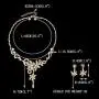 EVER FAITH Womens Austrian Crystal Bridal Floral Vine Leaf Necklace Earrings Set Clear EVER FAITH Womens Austrian Crystal Bridal Floral Vine Leaf Necklace Earrings Set Clear