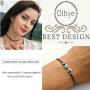 Olbye Cat Bracelet Black Hemp Bracelet Personalize Hand Chain Jewelry Cat Lover Gift for Women and Teen Girls