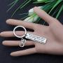 CYTING Best Friend Keychain Gift Partner in Crime Keychain Friendship Jewelry Long Distance Relationships Gift Moving Away Gift