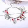 JOERICA 2 Pcs Charm bracelet for Women Horror bracelet Classic Scary Movie Jewelry Christmas Bracelet JOERICA 2 Pcs Charm bracelet for Women Horror bracelet Classic Scary Movie Jewelry Christmas Bracelet