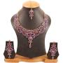 Touchstone Indian Bollywood Royal Look Marvelous Designer Jewelry Necklace Set Embellished for Women.