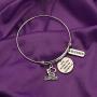 Zuo Bao Military Mom Wife Keychain Lord Protect Him While He Protects Us Gift for Soldier Military Wife/Mom