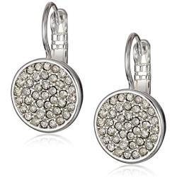 Anne Klein Crystal Pave Drop Earrings