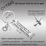 CYTING Best Friend Keychain Gift Partner in Crime Keychain Friendship Jewelry Long Distance Relationships Gift Moving Away Gift CYTING Best Friend Keychain Gift Partner in Crime Keychain Friendship Jewelry Long Distance Relationships Gift Moving Away Gift