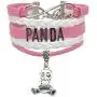 HHHbeauty Infinity Panda Bracelet Bear Friendship Cute Panda Charm Bracelet for Girls,Women,Men,Boys HHHbeauty Infinity Panda Bracelet Bear Friendship Cute Panda Charm Bracelet for Girls,Women,Men,Boys