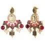 Efulgenz Indian Bollywood Multi Layered Faux Ruby Kundan Pearl Beads Bridal Wedding Floral Necklace Earrings Jewelry Set for Women Efulgenz Indian Bollywood Multi Layered Faux Ruby Kundan Pearl Beads Bridal Wedding Floral Necklace Earrings Jewelry Set for Women