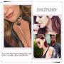 Funyrich Sexy Crystal Layering Necklace Long Rhinestone Pendant Choker Necklaces Chain Punk Nightclub Necklace Jewelry for Women and Girls (Gold)