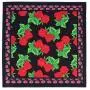 Betsey Johnson Floral Bandana & Skull Earrings Set Betsey Johnson Floral Bandana & Skull Earrings Set
