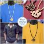 FaithHeart Muslim Allah Necklace Wooden Bead Chain Pendant Jewelry for Women Mens Moslem Necklaces Charms Decoration