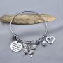 Memorial Butterfly Bracelet Butterflies Appear When Angels are Near Butterfly Lover Gift Loss of Love One Gift