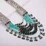 Zephyrr Tibetan Handmade Statement Long Multi Strand Necklace Fashion Mosaic Jewelry for Girls and Women, Wooden Beaded JAN-2235 Zephyrr Tibetan Handmade Statement Long Multi Strand Necklace Fashion Mosaic Jewelry for Girls and Women, Wooden Beaded JAN-2235
