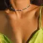 JOYID 2pcs Boho Beads Choker Necklace Chain Sweet Daisy Flower Necklaces Jewelry for Women Girls