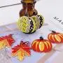 6Pairs Autumn Pumpkin Maple Leaf Sunflower Thanksgiving Day Food Vegetables Turkey Leather Drop Earrings for Women Girls Fall Festival Jewelry 6Pairs Autumn Pumpkin Maple Leaf Sunflower Thanksgiving Day Food Vegetables Turkey Leather Drop Earrings for Women Girls Fall Festival Jewelry
