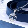 AEONSLOVE Anchor Necklace for Women, 925 Sterling Silver Retro Anchor Pendant 18 Necklace Anchor Jewelry for Women Mom Best Friend Gifts