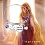 BAUNA Rapunzel Bracelet Inspirational Tangled Quotes Bangle I’ve Got A Dream Fairy Tales Gift
