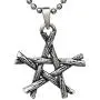 Wicca Jewelry Magic Pentagram Star Twigs Bundle Pagan Witchcraft Witch Witches Wiccan Magick Gothic Pewter Mens Pendant Necklace Lucky Charm Protection Amulet Talisman for men women Silver Ball Chain Wicca Jewelry Magic Pentagram Star Twigs Bundle Pagan Witchcraft Witch Witches Wiccan Magick Gothic Pewter Mens Pendant Necklace Lucky Charm Protection Amulet Talisman for men women Silver Ball Chain