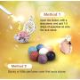 INFUSEU Essential Oil Diffuser Dangling Earrings with 14pcs Lava Rock Stones for Women Aromatherapy Jewelry Unique Gifts