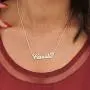 MyNameNecklace Personalized Name Necklace-My Name Custom Pendant Nameplate Precious Metals Sterling Silver 925 & Gold Plating - Christmas Jewelry Gift MyNameNecklace Personalized Name Necklace-My Name Custom Pendant Nameplate Precious Metals Sterling Silver 925 & Gold Plating - Christmas Jewelry Gift