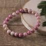 The Love Source Bracelet - Rhodochrosite Bracelet - Heart Chakra Bracelet - For Unconditional Love - Boosts Self-Confidence and Creativity - Love Bracelet - Stone Bracelet