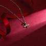 ZYJLM 6 Pcs Friendship Necklaces for Girls Dainty Best Friends Necklaces Cute Gold Cat Angel Bar Sun Hummingbird Meaningful Necklace Jewelry Gift for Women Girlfriend