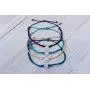 Pura Vida Rose Gold Sierra Bracelet - Waterproof, Artisan Handmade, Adjustable, Threaded, Fashion Jewelry for Girls/Women
