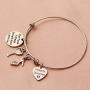SEIRAA New Beginnings Gift She Took A Deep Breath and Let It Go Bracelet Divorce Gift Encouraging Gift for Her